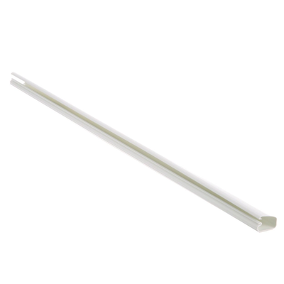 Canaleta LD5 de PVC rígido, con cinta adhesiva para instalación sin herramientas, 26 x 15 x 1828.8 mm, Color Blanco | LD5WH6-A