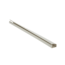 Canaleta LD10 de PVC rígido, con cinta adhesiva para instalación sin herramientas, de 38.4 x 24 x 3048 mm, Color Blanco Mate | LD10IW10-A