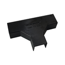 Sección en "T" Color Negro de PVC Auto Extinguible, Para Canaleta TMK-1720-N-CC (5240-02003) | TMK-1720-T-N