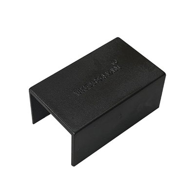 Pieza de Unión Color Negro de PVC Auto Extinguible Para Canaleta TMK-1720-N-CC (5280-02003) | TMK-1720-U-N