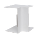 Esquinero Interior Color Blanco de PVC Auto Axtinguible, Para Canaleta TMK-4577 (5520-02001) | TMK-4577-EI