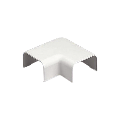 Conexión en ángulo recto "L", para uso con canaleta LD5, material ABS, Color Blanco Mate | RAF5IW-E