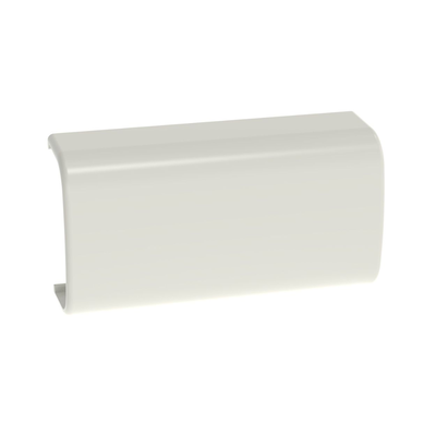 Unión recta, para uso con canaleta LD5, material ABS, Color Blanco Mate | CF5IW-E