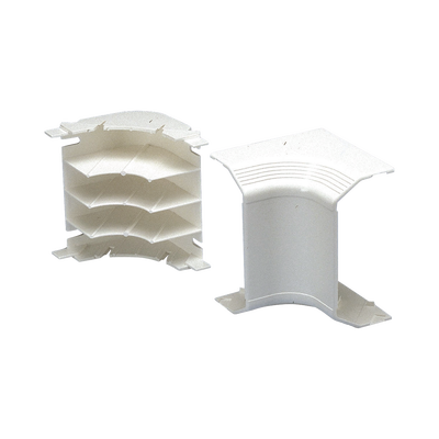 Esquinero interior, para uso con canaleta T70, Material PVC Rígido, Color Blanco Mate | T70ICIW
