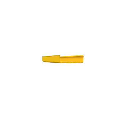 Canaleta FiberRunner™ 12X4, de PVC Rígido, Color Amarillo, 3 m. de Largo | FR12X4YL10