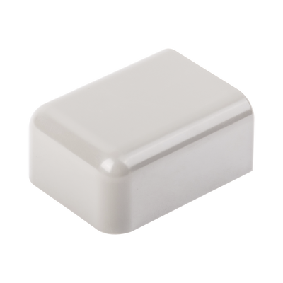 Tapa Final, para uso con canaleta LD10, material ABS, Color Gris | ECF10IG-X