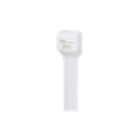 Cincho Pan-Ty Miniatura de Nailon 6.6, 99 mm largo x 2.5mm ancho, Color Natural. Paquete de 1000 Piezas. | PLT1M-M