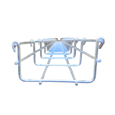 Charola Tipo Malla Línea MallaFils® 100x54 mm para hasta 77 Cables Cat6 / Uso Interior con Acabado EZ / Tramo 3 m | ML-54-100EZ