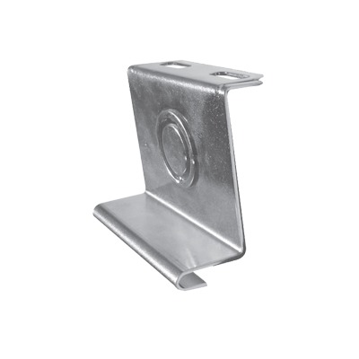 Placa salida a tubo automática con chequeador 1/2 y 3/4 de 66 mm, con acabado Electro Zinc | CH-PST-AUT-66EZ