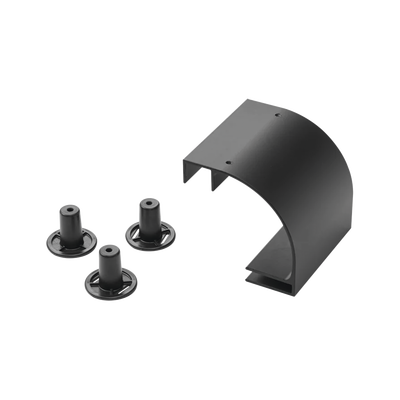 Accesorio de Bajada de Cable, Para Escalerilla de 12 in de Ancho, de Aluminio, Color Negro | LRD12BLK