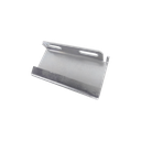 Placa salida a tubo automática para peralte de 66mm y 116mm, con acabado Electro Zinc | MG-51-109EZ