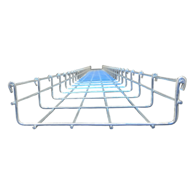 Charola Tipo Malla Línea MallaFils® 200x54 mm para hasta 154 Cables Cat6 / Uso Interior con Acabado EZ / Tramo 3 m | ML-54-200EZ