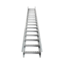 Escalera de Aluminio Portacables / Perfil Z / Peralte 3 1/4" /Paso 9" / Ancho 9" / 3.66 metros / Capacidad Máx. 205 Cables / Incluye Cople Union y Tornillería | CH-E89PX9AK