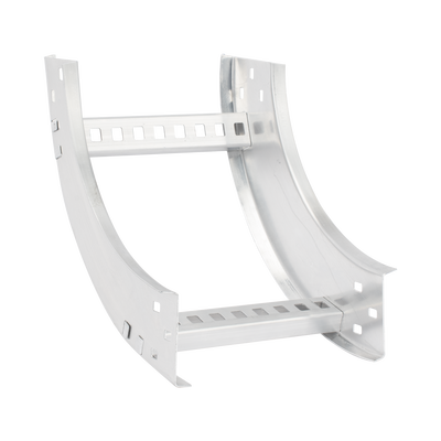 Curva Vertical Interior de Aluminio de 90° Perfil Z / Peralte 3 1/4" / Ancho 9" / Radio 8" / Incluye Tornillería (CHVI90EZ314R8X9AK) | CHVI908R8X9AK