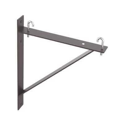 Kit de Soporte Triangular a Pared, Para Escalerillas de 12 y 6 in de Ancho, de Acero, Color Negro | LTSB12BLK