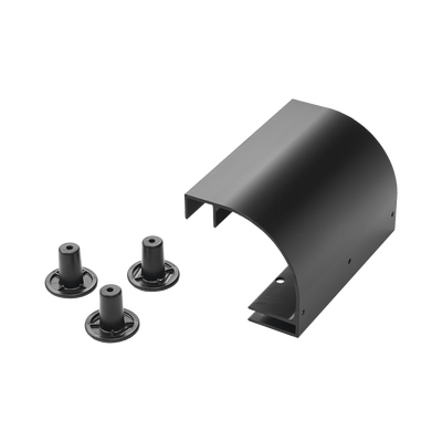 Accesorio de Bajada de Cable, Para Instalación en Escalerilla Hoffman, de Aluminio, Color Negro | LSRDBLK