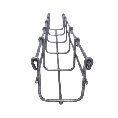 Charola Bimetálica Tipo Malla 66/50 mm, Ideal Para Utilizarse al Exterior o Zonas Húmedas, Hasta 53 Cables Cat6, Tramo de 3 Metros | MG-50-930BM