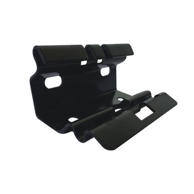 Mini clip automático con baño de pintura epóxica en color NEGRO, para unir tramos de charola | MG-67-112-EP