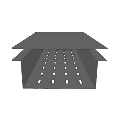 Tapa para fondo perforado de 9"  Perfil Z | CH-FPZT9AL