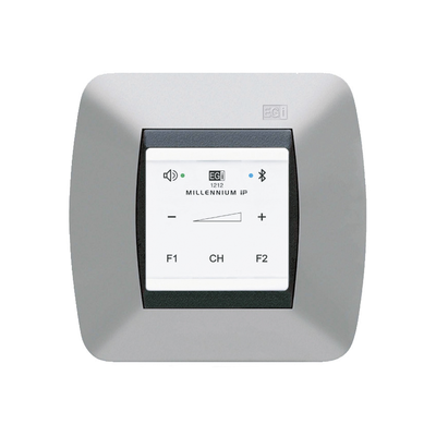 Mando Bluetooth IP | Control Táctil | Compatible Sistema Millennium | Alimentación PoE | Color Blanco | | 1212