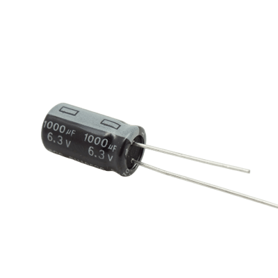 CAPAC.ELECTROL. 1000MF-6.3V | 1000MF06.3V