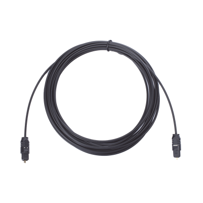 Cable Toslink de Fibra Óptica de 4.6m | Ideal para Mandar Audio Digital para Sistemas de Alta Calida | Compatible con Amplificadores VSSL | EP-TOS15