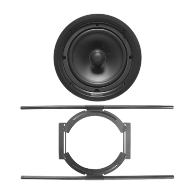 KIT de Bocina de Techo TruAudio de 8in PP8 con Soporte de Acero Rígido para Techos Suspendidos | PP8/S