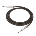 Cable de Audio | Plug 1/4 in a Plug 1/4 in Mono | Carcasa Cromada | Conectores Seetronic | Ideal para Instrumentos | Longitud 3m | CGT-PM-PM-L-3M
