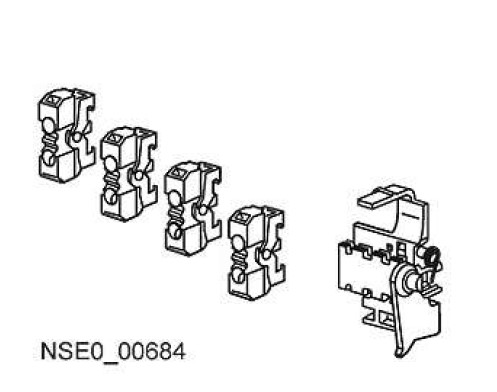 SSMELE CONTACTOS AUXILIARES PARA VL1200, VL1600
