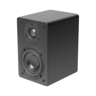 Altavoz de Estantería | Woofer  de 4'' | Tweeter de 1 | Acabado negro mate | 40 watts | 8ohms | CT4