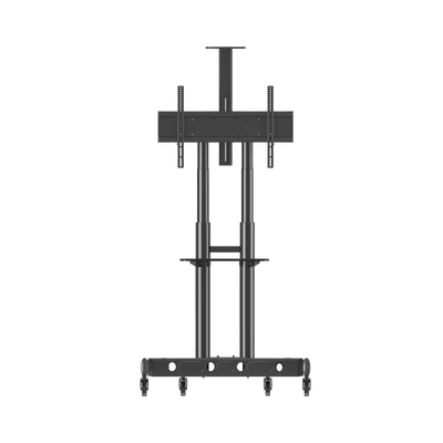 Soporte de Pantalla con Ruedas / Compatible con Monitores de 43"a 90" / Base para Colocar Accesorios Adicionales / Vesa 200*200 - 800*500/ Carga máxima: 90.9Kg (200Lbs) | AVA1800-70-1PNB