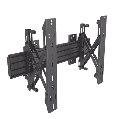 Montaje de Pared Push in - Pop out para Videowall| VESA 600 x 400| Para Pantallas de 37" a 75" | Capacidad Maxima de Carga 30 Kg | EMLCW1UP40068