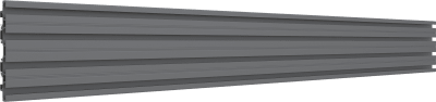 RIEL DE MONTAJE PARA SOPORTE DE VIDEOWALL LED DE 125CM  FABRICADO EN ALUMINIO | SDJH135