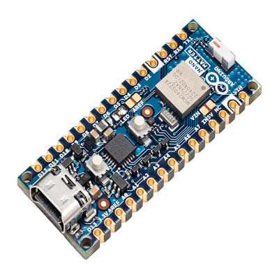 Placa de Desarrollo IoT / Arduino Nano Matter / Microcontrolador MGM240S 78 MHz Cortex-M33 / Bluetooth 5.3 + Thread / 1536 kB Flash / 256 kB RAM / USB-C / Compatible Matter | ABX-00137