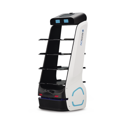 Robot para servicio de mesero o repartidor T5LB  ubicado por etiquetas en techo | T5LB