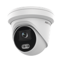 Turret IP 4 Megapixel / Imagen a color 24/7 / Lente 4 mm / Luz Blanca 40 mts / Exterior IP67 / Micrófono Integrado / WDR 120 dB / Audio y Alarma / Onvif / MicroSD | DS-2CD3347G2-LS(U)(C)