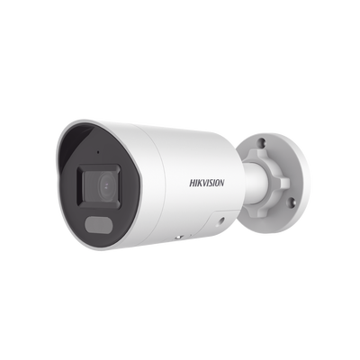 [Dual Light + ColorVu] Bala IP 4 Megapixel / Lente 2.8 mm / 40 mts IR + 40 mts Luz Blanca / Microfono Integrado / Exterior IP67 / WDR 130 dB / Videoanaliticos (Filtro de Falsas Alarmas) / Captura Facial / PoE / ACUSEARCH | DS-2CD2047G2H-LIU/SL