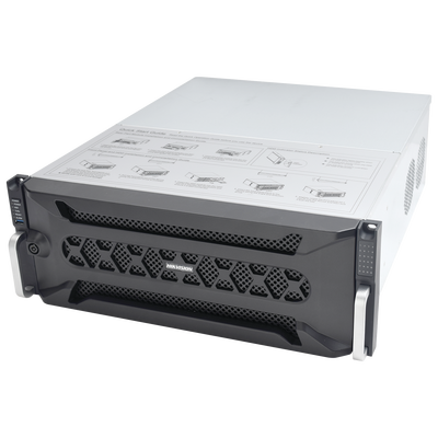 NVR 12 Megapixel (4K) / 128 canales IP / 24 Bahías de Disco Duro / 4 Puertos de Red / Soporta RAID con Hot Swap / NVR de Alto Desempeño | DS-96128NI-I24
