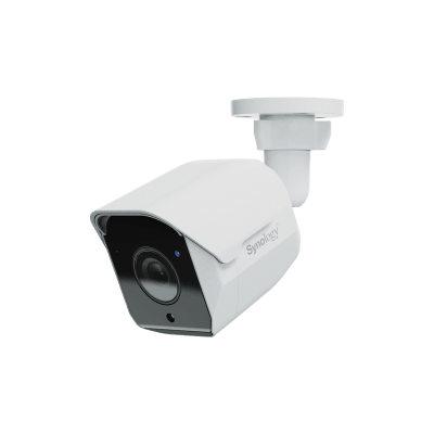 Cámara de Vigilancia BC500 | 5 Megapíxeles (2880x1620) | Lente 2.8 mm (110° H) | Visión Nocturna 30 mts | IP67 | IA para Detección de Personas y Vehículos | Compatible con Surveillance Station | Almacenamiento en mic | BC500S
