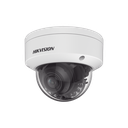 [Dual Light + ColorVu] Domo IP 4 Megapixel / Lente 3.6 - 9 mm / 40 mts IR + 40 mts Luz Blanca / WDR 130 dB / Exterior IP67 / IK10 / Captura Facial / ACUSENSE / MicroSD | DS-2CD2747G2HT-LIZS