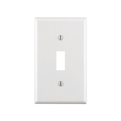 Placa para Interruptor de Palanca / Color Blanco. | HUB-P1W