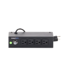 Tomacorriente de 4 Contactos (NEMA 5-15R) Voltaje Entrada/Salida: 120Vca/10A Max. Opción de Instalación en Escritorio o Pared | HTCM-S1U