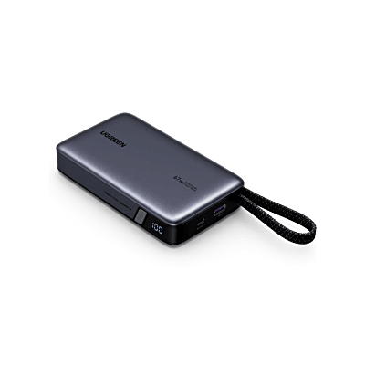 Cargador Rápido GaN 65W 2C1A / Tecnología GaN / Puerto USB-C 65W Max PPS / Puerto USB-A 22.5W Max / Protecciones Múltiples / Material PC+ABS UL94-V0 / Cable 1.5-2 metros | 55996B