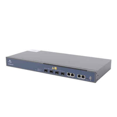 OLT de 2 puertos GPON + 4 puertos Uplink (2 puertos Gigabit Ethernet + 2 puerto SFP/SFP+) , hasta 256 ONUS | V1600-GT