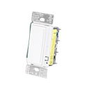 (RadioRa3) Atenuador táctil Sunnata Dimmer PRO color blanco, snow satin, cable neutro / soporta 250W LED | RRSTPRONSW