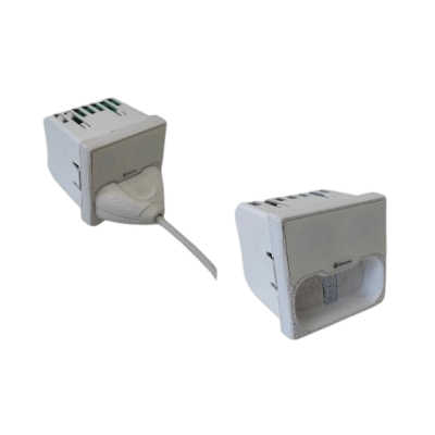 Módulo de Pared para Pulsadores de Cama / Conector Magnético / Dimensiones 45x45 mm / Material ABS Anti-Microbiano / Compatible con NX0881/MG | NX0080/MG