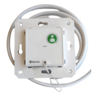 Módulo Asistencial de Empotrar IP67 / Material ABS Antimicrobiano / Botón Cancelación / Indicador Luminoso de Alarma y Presencia / RS485 / Compatible Cajas Europeas y Americanas | NX0067/C