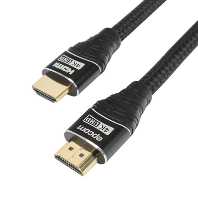 Cable HDMI de 10 Metros (32.81 Pies) | Alta Definición | Longitud | Versión 2.0 | Alta Velocidad 18Gbps | 4K@60Hz | Conectores Chapados en Oro | Tipo Redondo | EP-RH-4K-10M