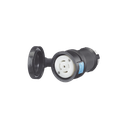 Conector Industrial con Bloqueo de Media Vuelta / 30 A 120/208 V CA / Nema L21-30R / 4 Polos 5 Hilos / Color Blanco y Negro / Grado Industrial | HUB-HBL-2813