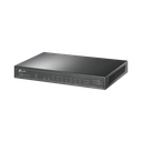 Switch de escritorio PoE+, no Administrable 8 puertos 10/100/1000 Mbps + 1 puertos 10/100/1000 Mbps (Uplink) + 1 puerto SFP, 63W | TL-SG1210P